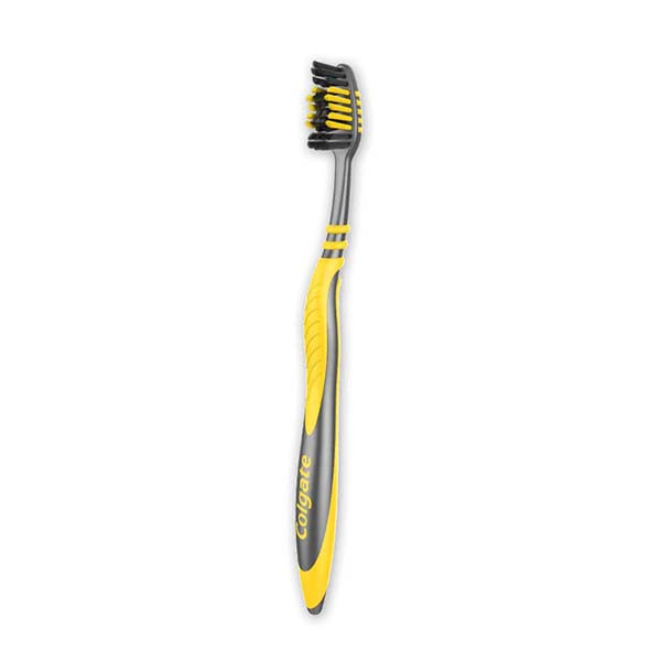 مسواک کلگیت مدل Zig Zag Charcoal با برس متوسط مسواک کلگیت مدل Zig Zag Charcoal با برس متوسط