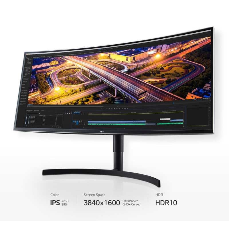 مانیتور مخصوص بازی ال جی مدل 38WN75C-B سایز 38 اینچ