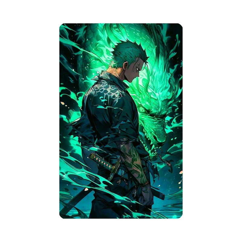 استیکر کارت مدل انیمه طرح وان پیس رورونوا زورو one piece Roronoa Zoro کد 4860