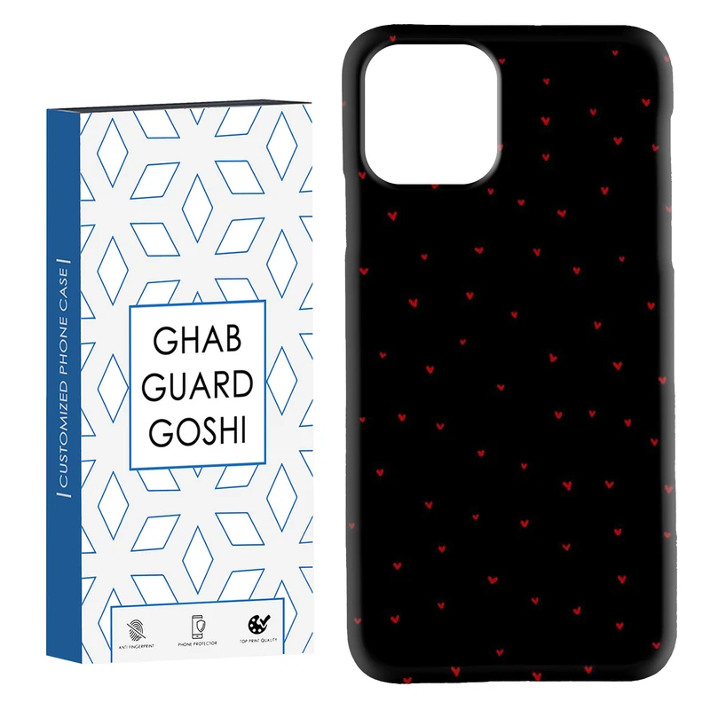 کاور قاب گارد گوشی طرح قلب کد Dimo-890 مناسب برای گوشی موبایل اپل  IPHONE 11 PRO MAX