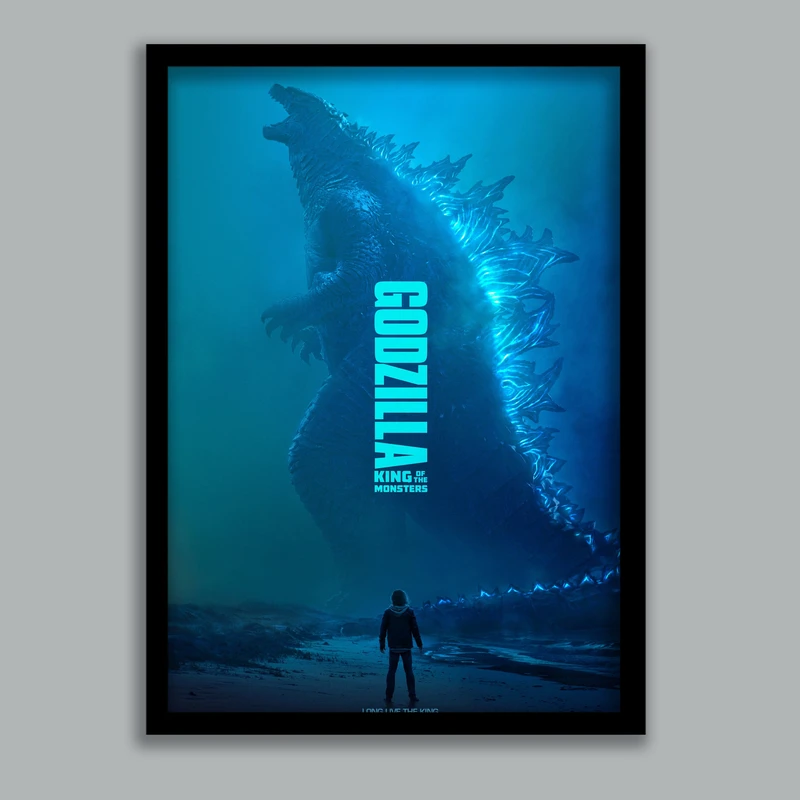 تابلو لیلیان طرح فیلم گودزیلا Godzilla کد LA-G10331-2