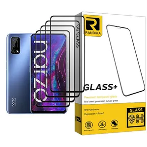 Randika Randika Glass MIX004 Screen Protector For Realme Narzo 30 Pro 5G Pack Of 4