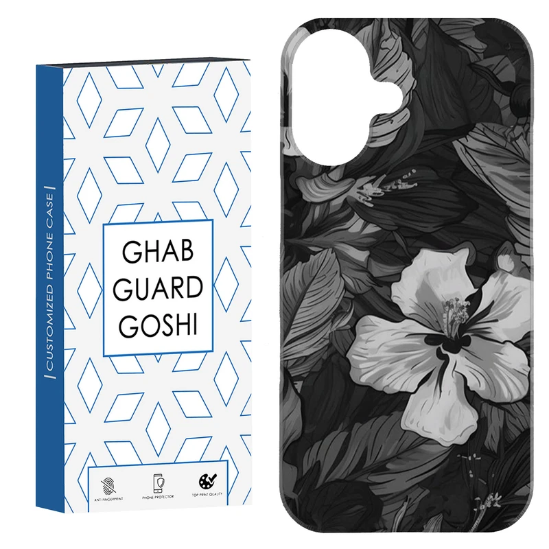 کاور قاب گارد گوشی طرح گل کد Dimo-566 مناسب برای گوشی اپل Iphone 16     