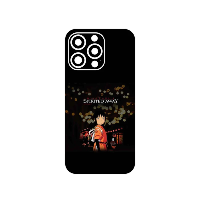 برچسب پوششی ماهوت مدل Spirited Away مناسب برای گوشی موبایل اپل iPhone 13 Pro Max