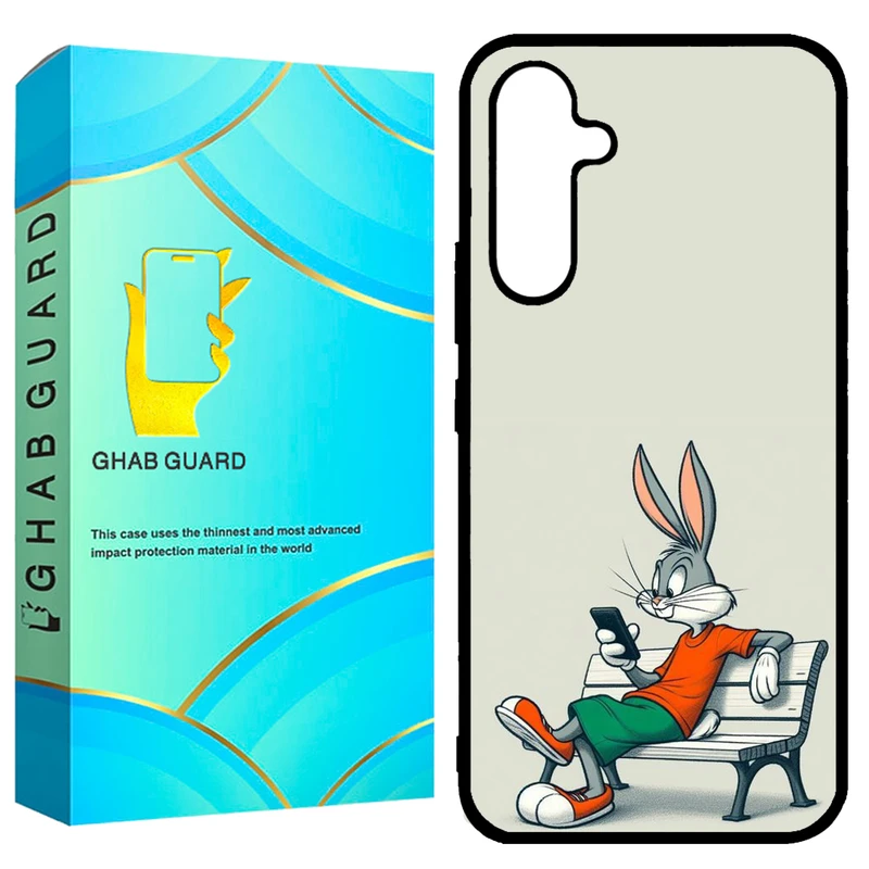 کاور قاب گارد طرح باگز بانی مدل GCHPA54 مناسب برای گوشی موبایل سامسونگ  Galaxy A54 5G