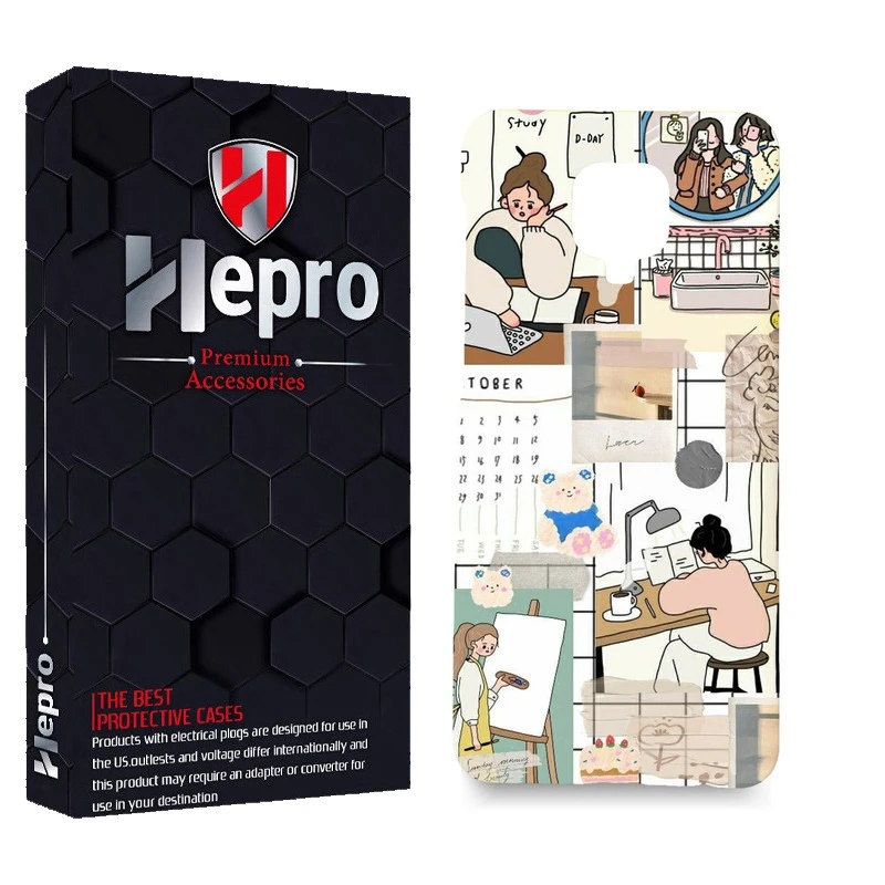 کاور هپرو مدل MC مناسب برای گوشی موبایل شیائومی Redmi Note 9S / Redmi Note 9 PRO