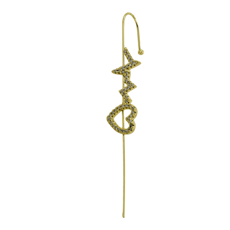 گوشواره زنانه مدل کراس کد AAC-219