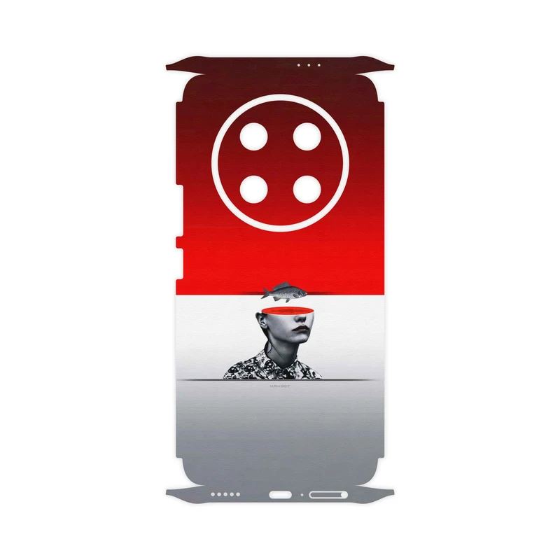 برچسب پوششی ماهوت مدل Collage of surreal Portrait of Women 1-FullSkin مناسب برای گوشی موبایل آنر X9c