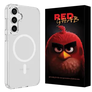 RED GHAB SHFR Cover Suitable For Samsung Galaxy S24 Plus 5G