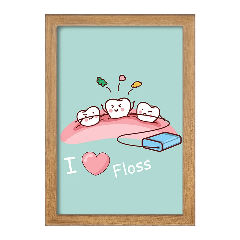 تابلو خندالو مدل دندان و دندان پزشکی کودکانه کد 36773