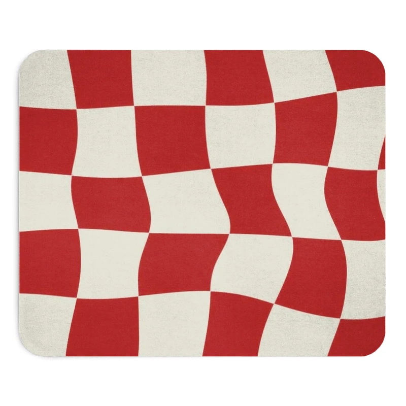 ماوس پد طرح شطرنجی سایز 19x24 سانتی متر