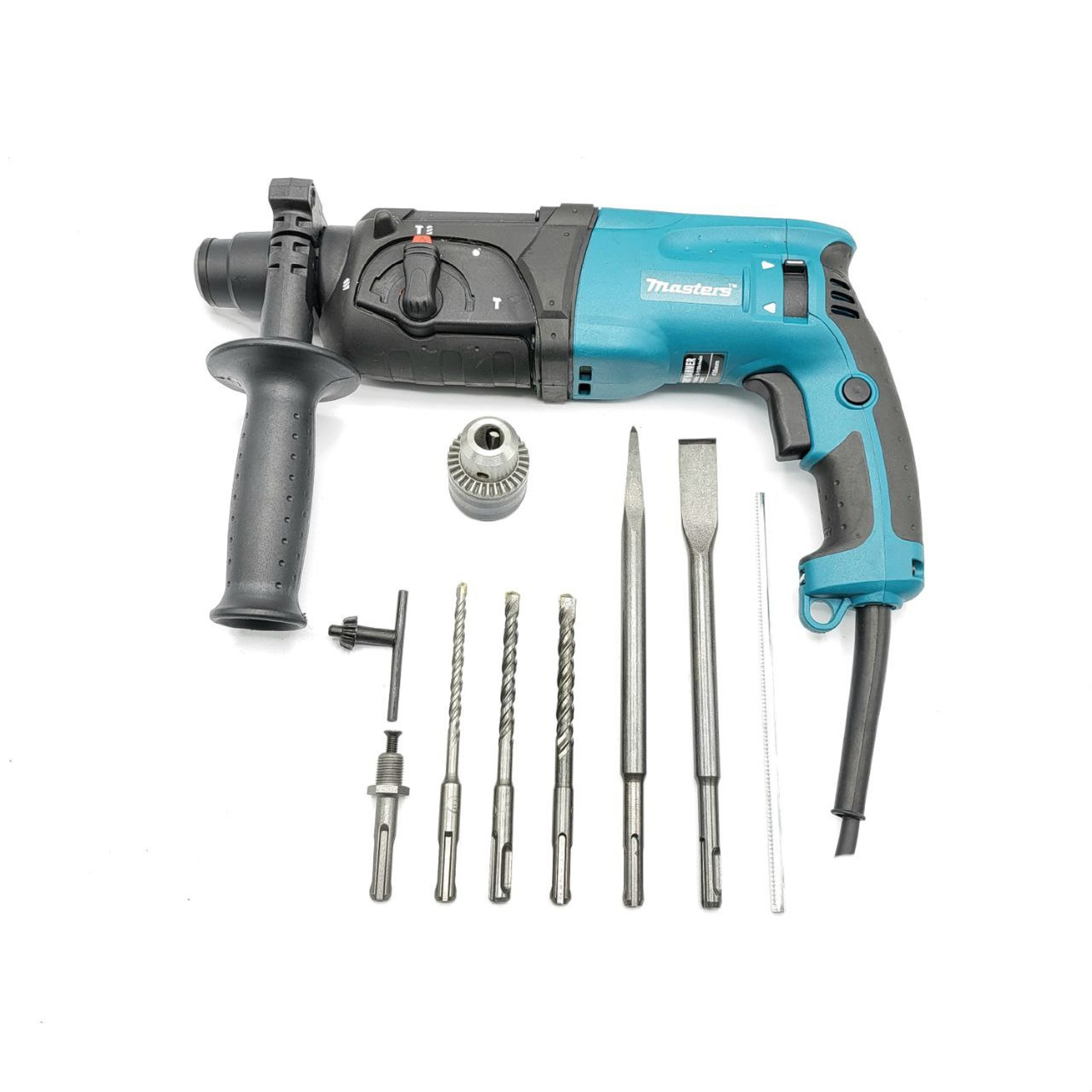 مجموعه 10 عددی دریل بتن کن صنعتی مسترزز مدل ROTARYHAMMER_MT3470 مجموعه 10 عددی دریل بتن کن صنعتی مسترزز مدل ROTARYHAMMER_MT3470
