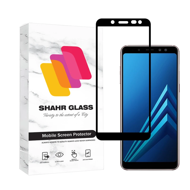 محافظ صفحه نمایش شهر گلس مدل FUSR مناسب برای گوشی موبایل سامسونگ Galaxy A6 2018