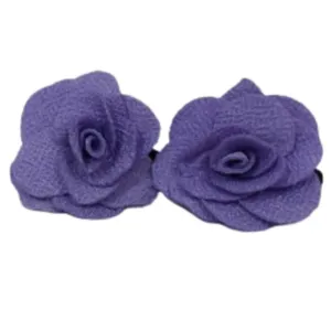 کش مو دخترانه مدل گل بسته 2 عددی