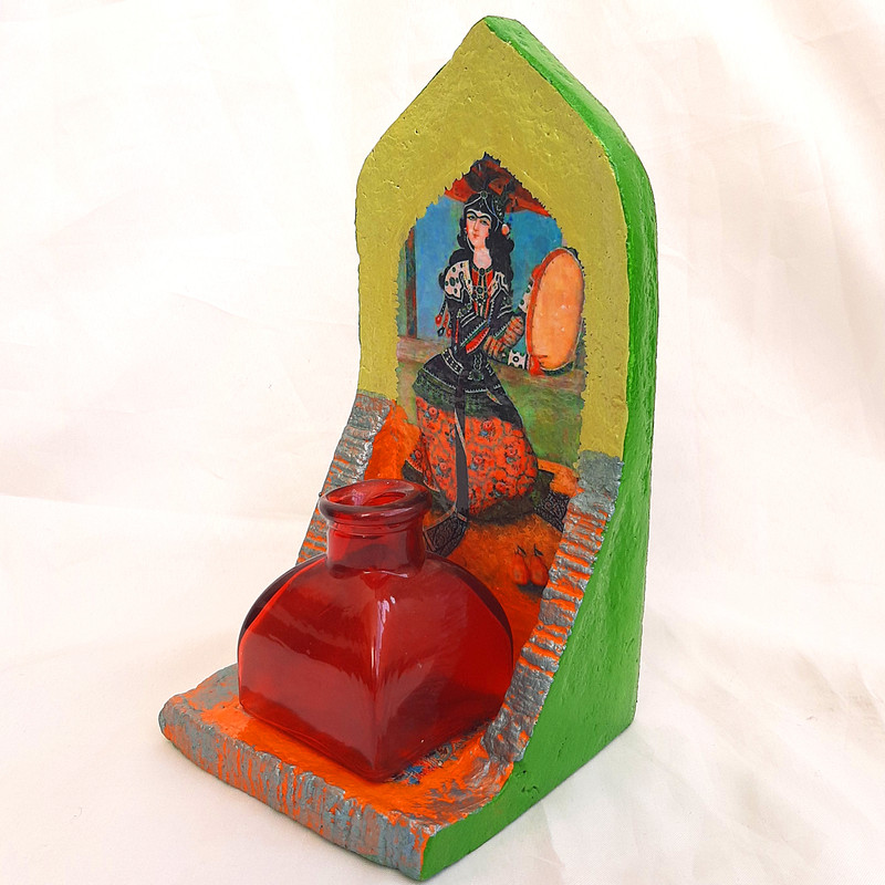 گلدان دیواری مدل طاقچه کد 7001 گلدان دیواری مدل طاقچه کد 7001