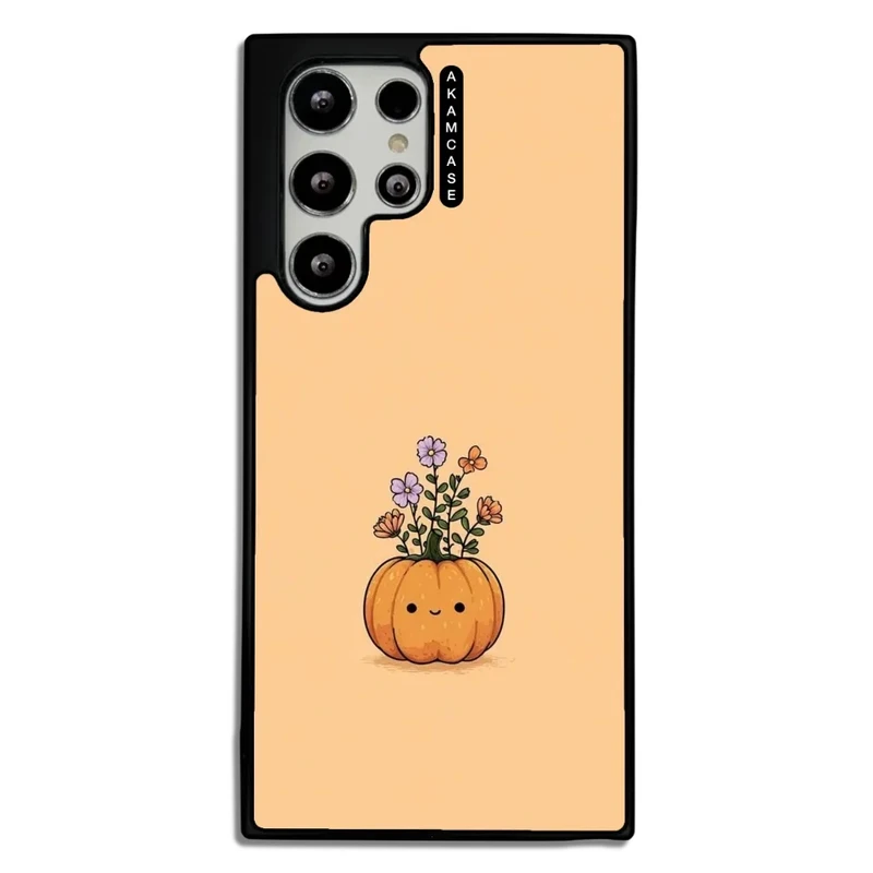  کاور آکام مدل AMC-WSGS22U-PUMPKIN-19 مناسب برای گوشی موبایل سامسونگ Galaxy S22 Ultra 