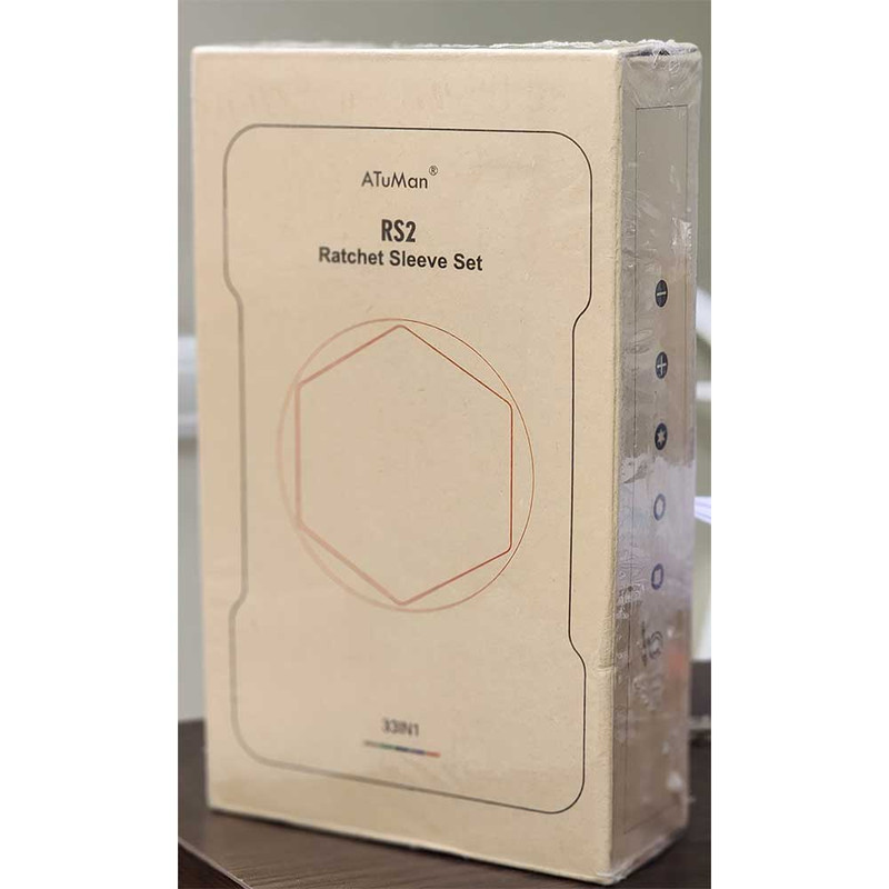 مجموعه 33 عددی پیچ گوشتی و آچار بکس آتومن مدل RS2