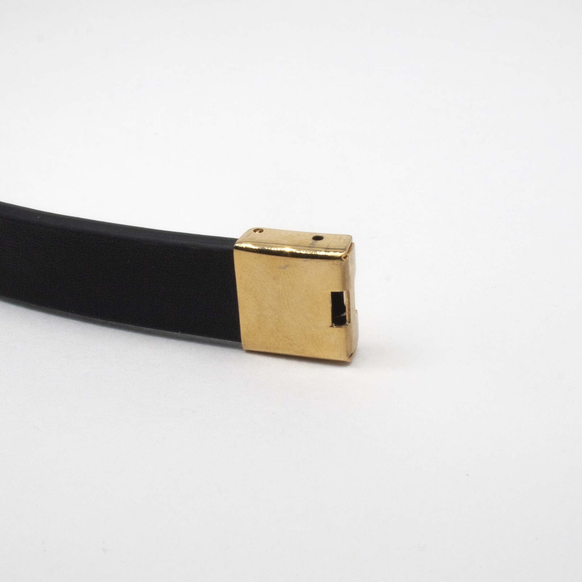 دستبند طلا 18 عیار مردانه سهی طرح سبیل کد SB78