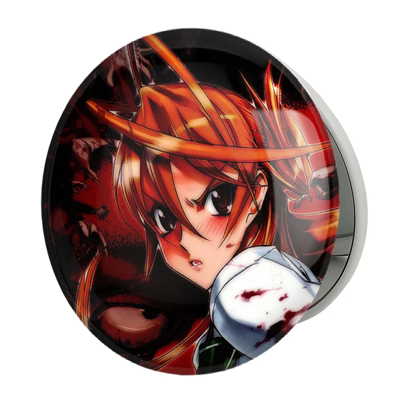 آینه جیبی خندالو طرح ری انیمه دبیرستان مردگان مدل تاشو کد 32329