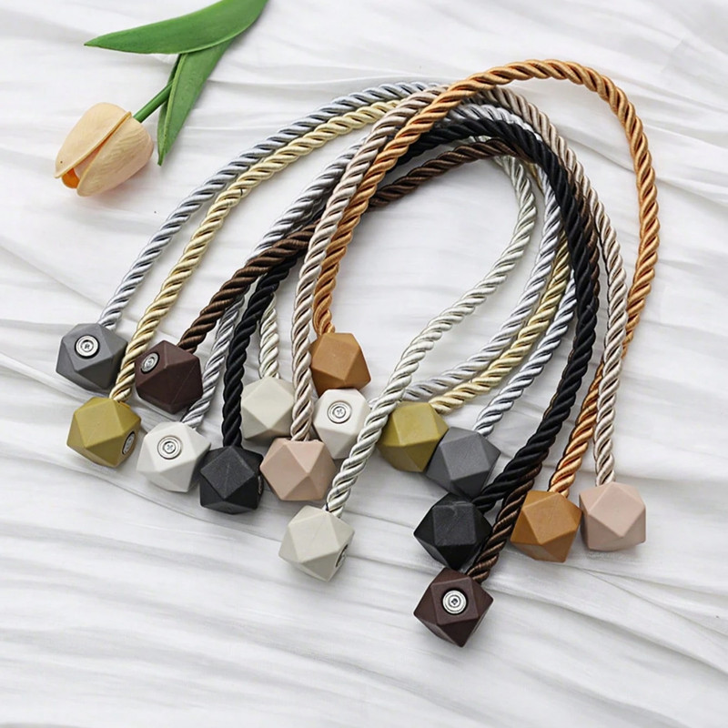 پرده جمع کن مدل Ropesqub01 مجموعه دو عددی