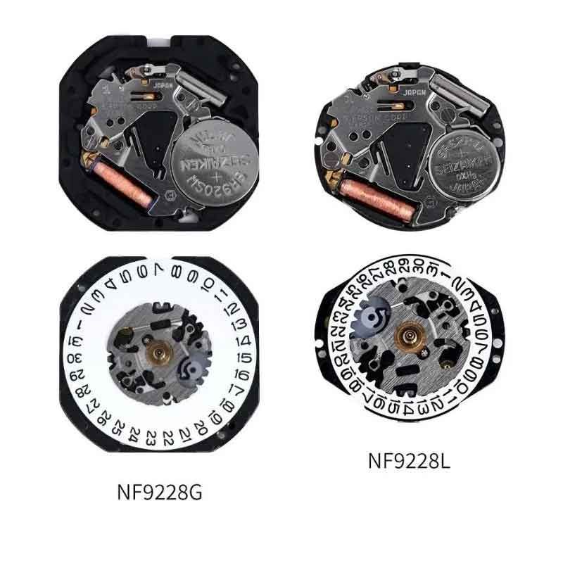 ست ساعت مچی عقربه ای زنانه و مردانه نیوی فورس مدل NF9228 -  - 8