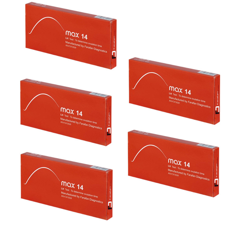 تست تخمک گذاری مکث 14 مدل 01 مجموعه 5 عددی