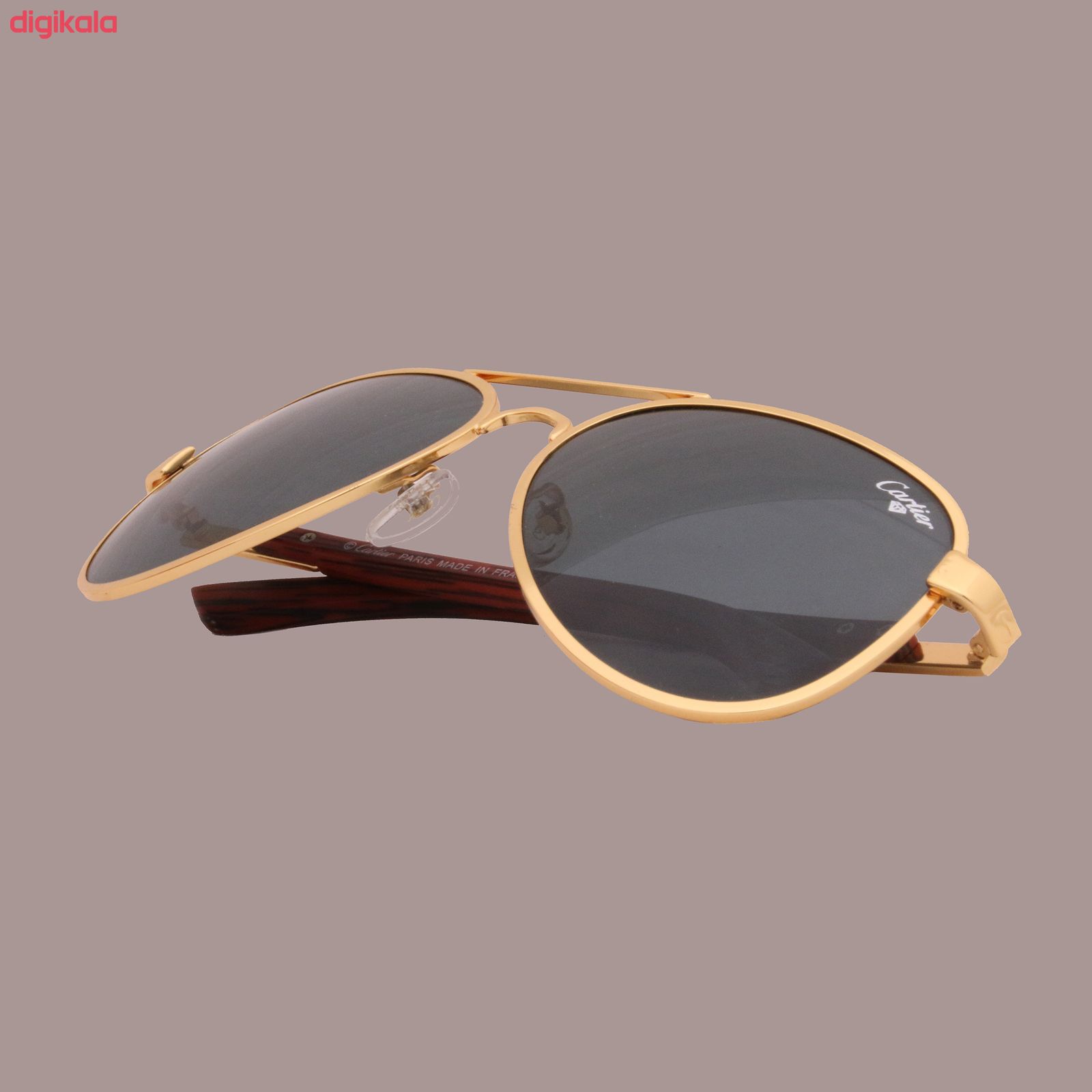 عینک آفتابی مردانه کارتیه مدل DIAMOND 125-C2 main 1 13