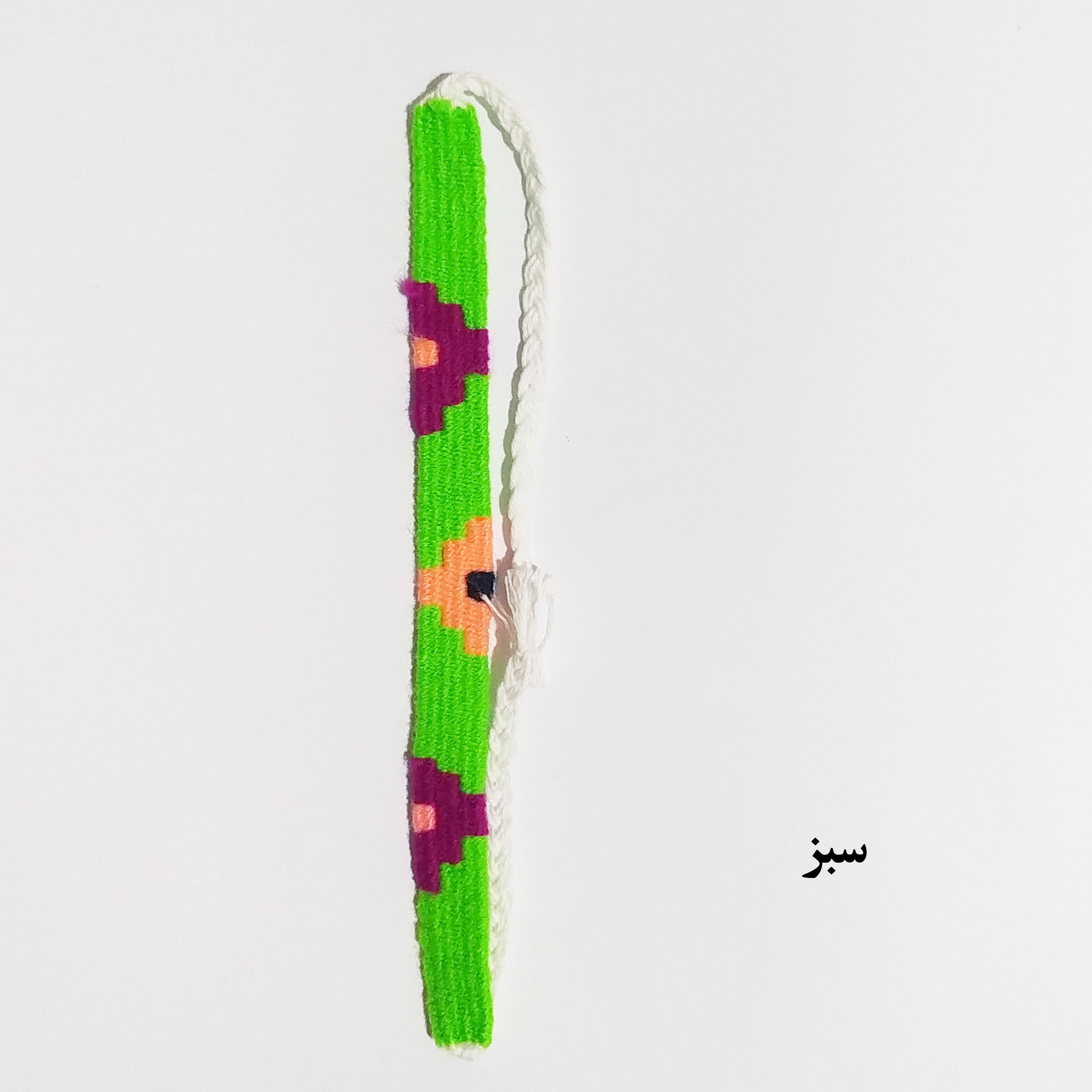 دستبند مدل بافت طرح رخصاره کد 60