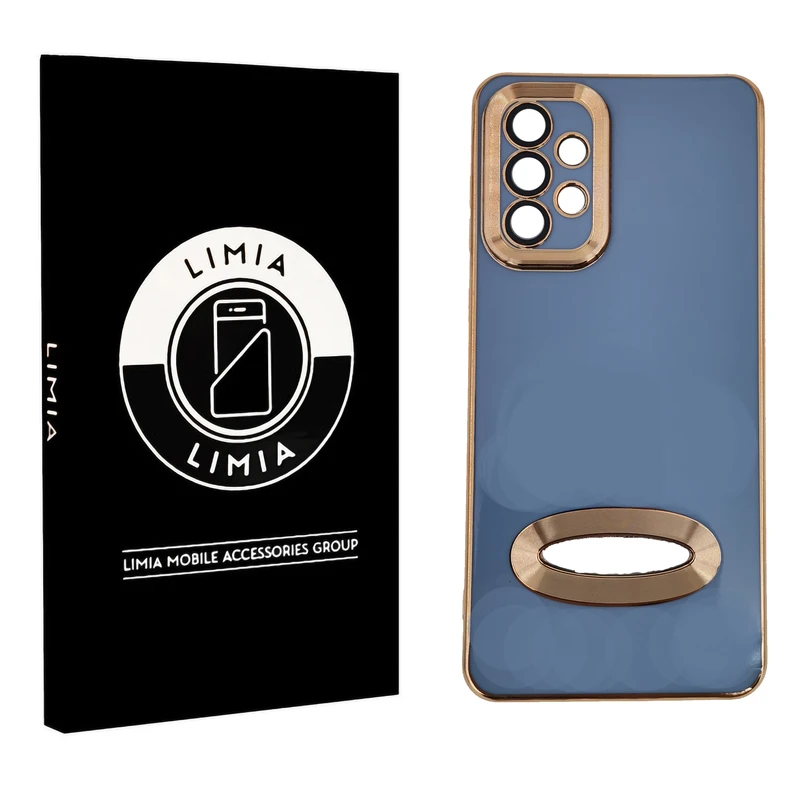 کاور لیمیا مدل کلاسیک لنزدار ژله ای طرح الکترورینگ مناسب برای گوشی موبایل سامسونگ Galaxy A23