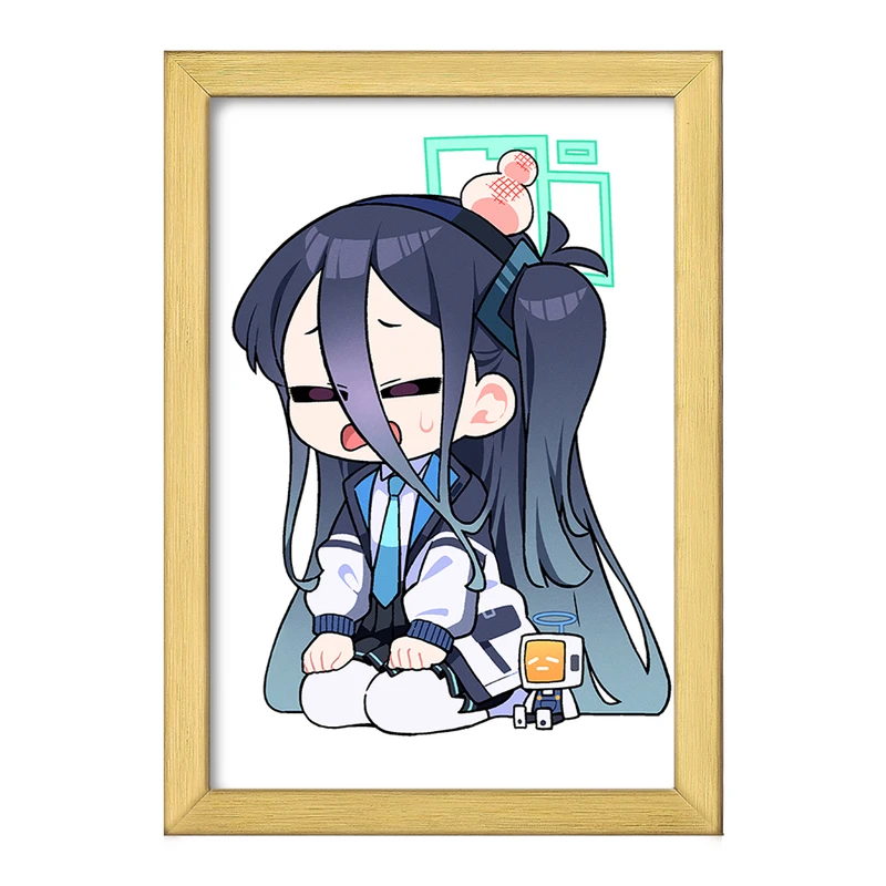 تابلو خندالو طرح بازی آرشیو آبی (Blue Archive) کد 34349