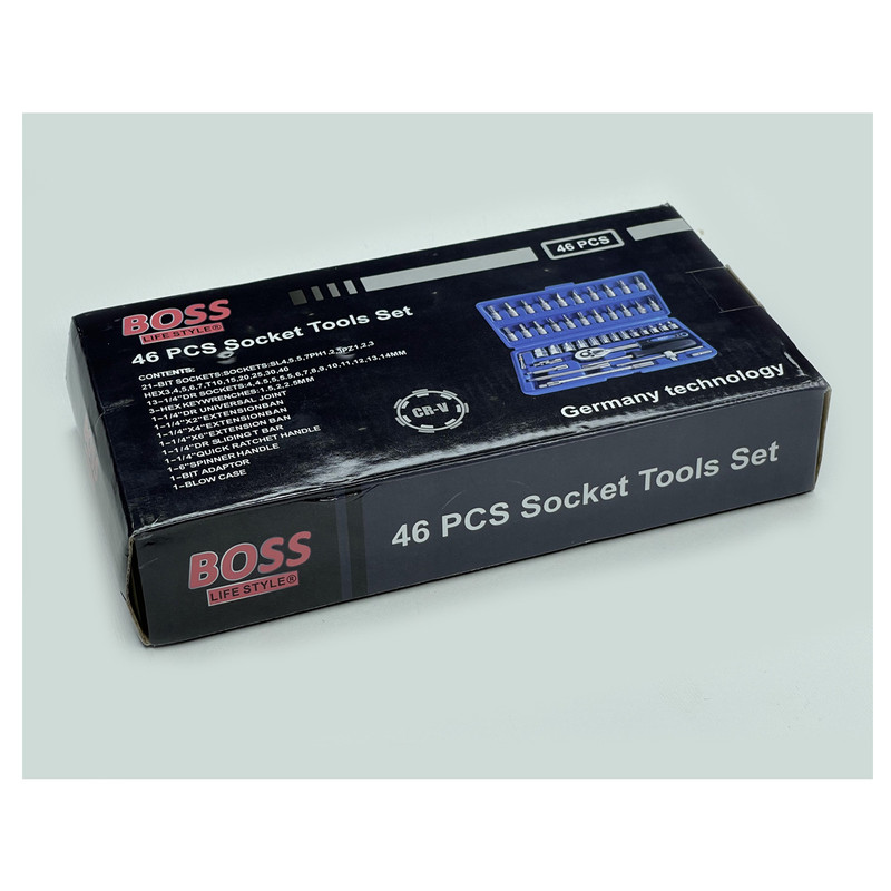 جعبه بکس باس مدل GERMANY TECHNOLOGY مجموعه 46 عددی