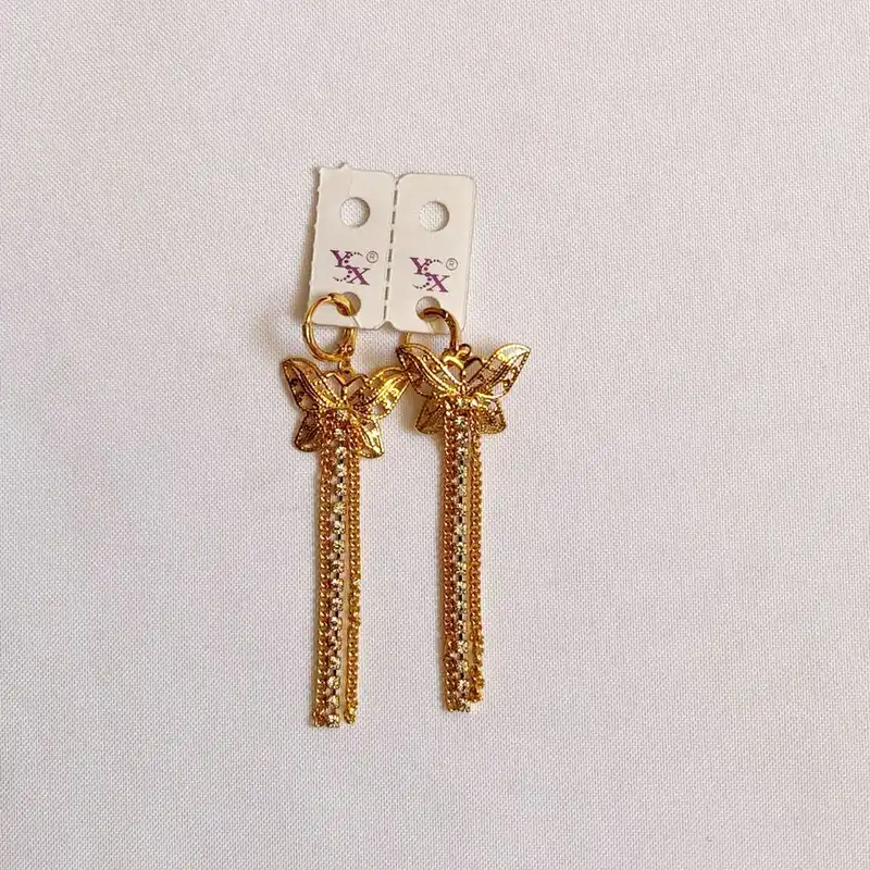 گوشواره زنانه وای اس ایکس مدل پروانه