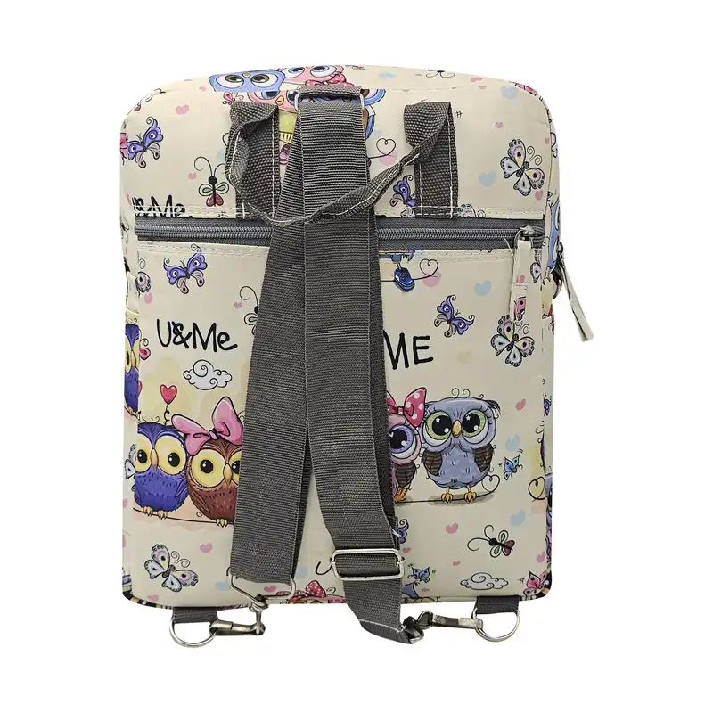 کوله پشتی بچگانه سیی مدل سه کاره جغد کد 226.13