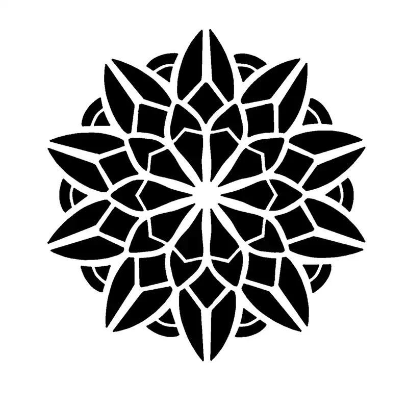 شابلون باتیس آرت طرح تذهیب کد 50-505