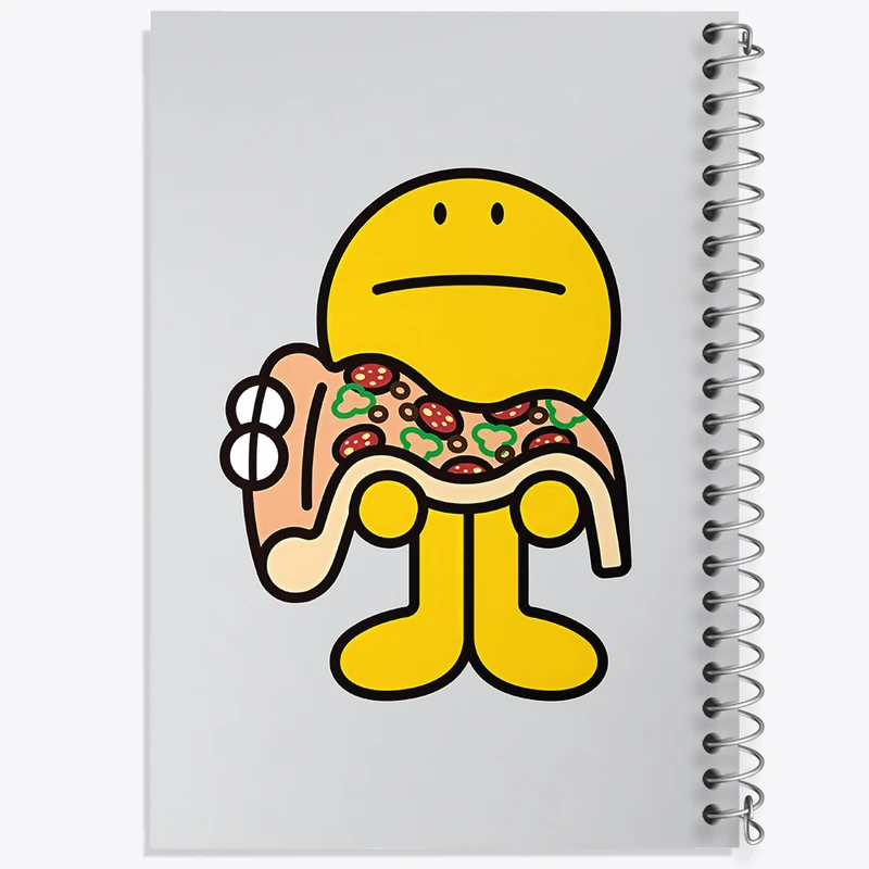 دفتر لیست خرید 50 برگ خندالو طرح شکلک بامزه کد N2931