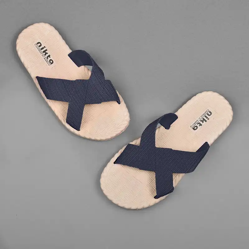 دمپایی زنانه نیکتا مدل ضربدری کد DBL.2745