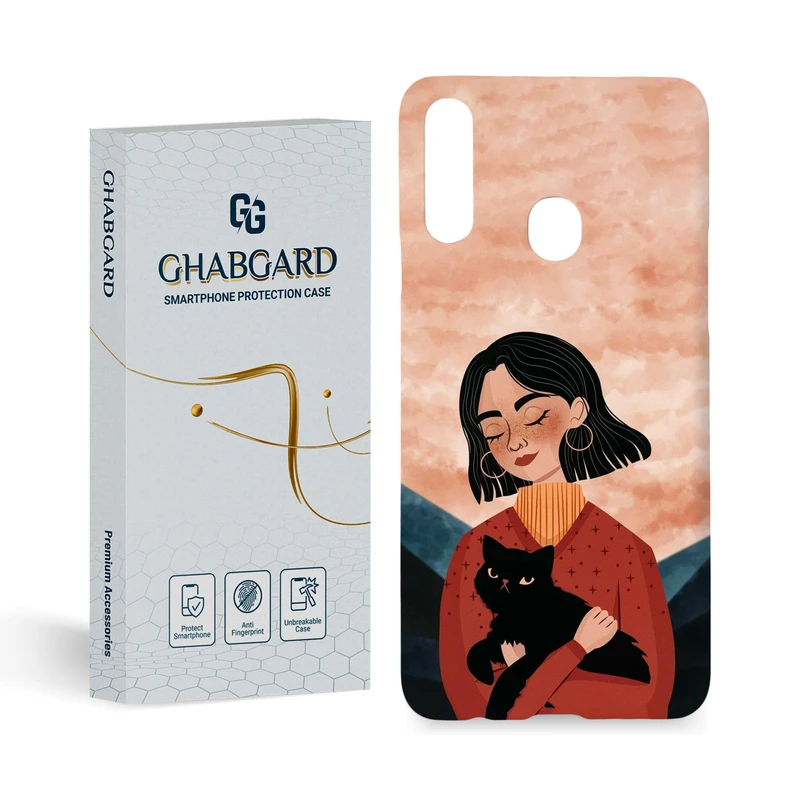کاور قاب گارد مدل دخترانه مناسب برای گوشی موبایل سامسونگ Galaxy A20s