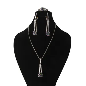 نیم ست نقره زنانه  کد 67035