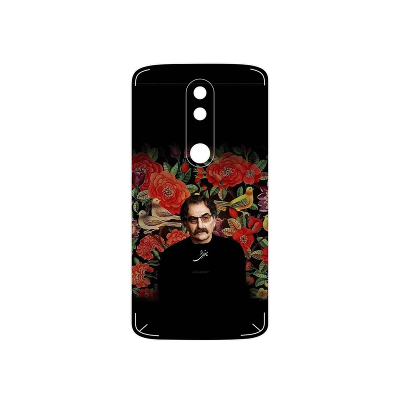 برچسب پوششی ماهوت مدل Shahram Nazeri مناسب برای گوشی موبایل موتورولا Moto X Force