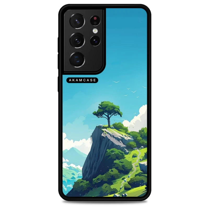 کاور آکام مدل AMC-WSGS21U-NATURE-17 مناسب برای گوشی موبایل سامسونگ Galaxy S21 Ultra