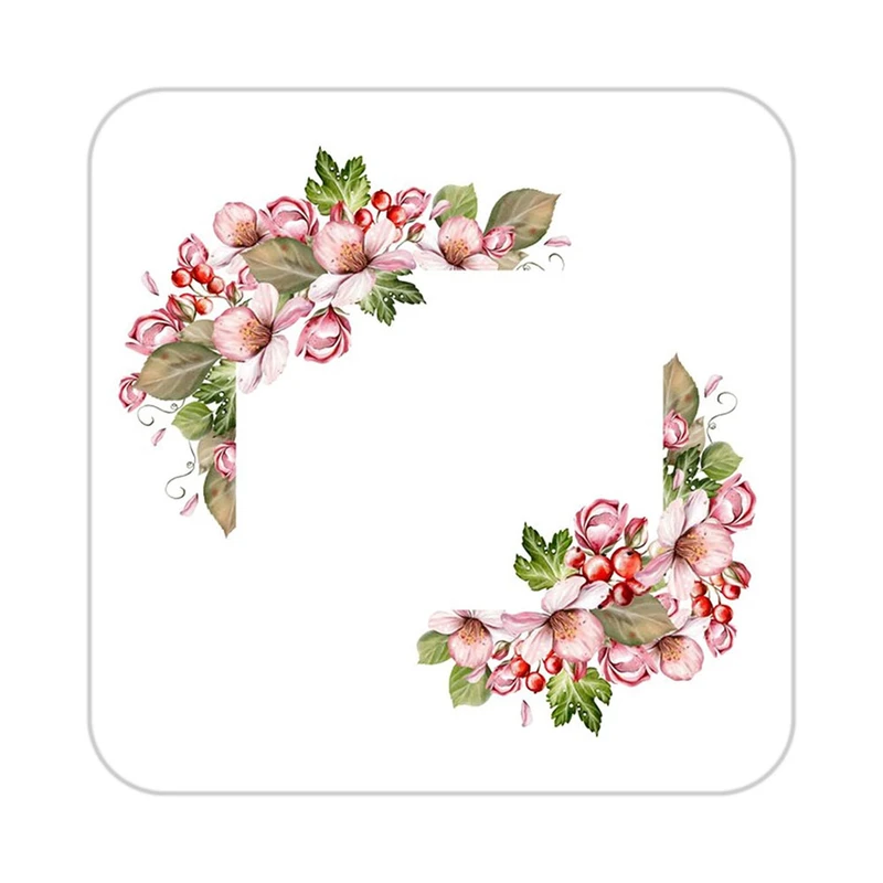 زیر لیوانی کاکتی طرح گل مدل mp19550