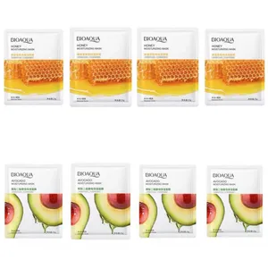 ماسک صورت بایو آکوا مدل Q2 وزن 25 گرم بسته 8 عددی