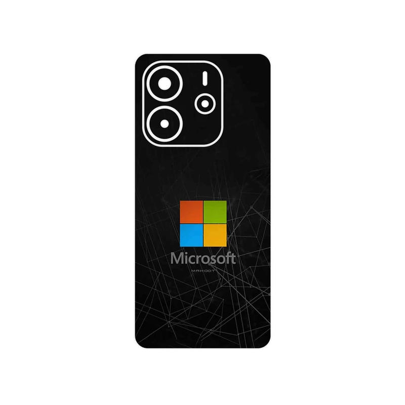 برچسب پوششی ماهوت مدل Microsoft_Logo مناسب برای گوشی موبایل شیائومی Redmi Note 14 4G