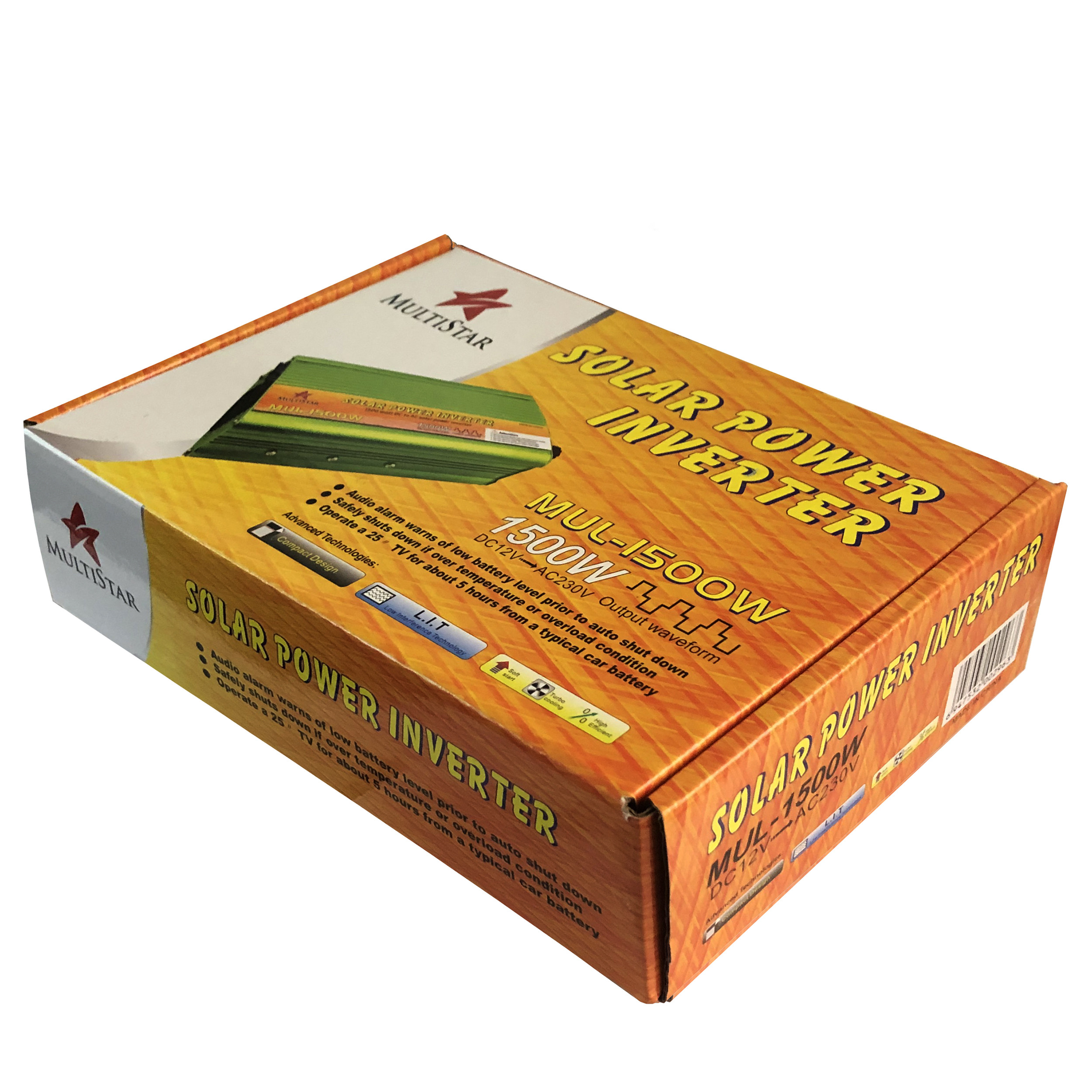 اینورتر مولتی استار مدل MUL-1500W ظرفیت 1500 وات اینورتر مولتی استار مدل MUL-1500W ظرفیت 1500 وات