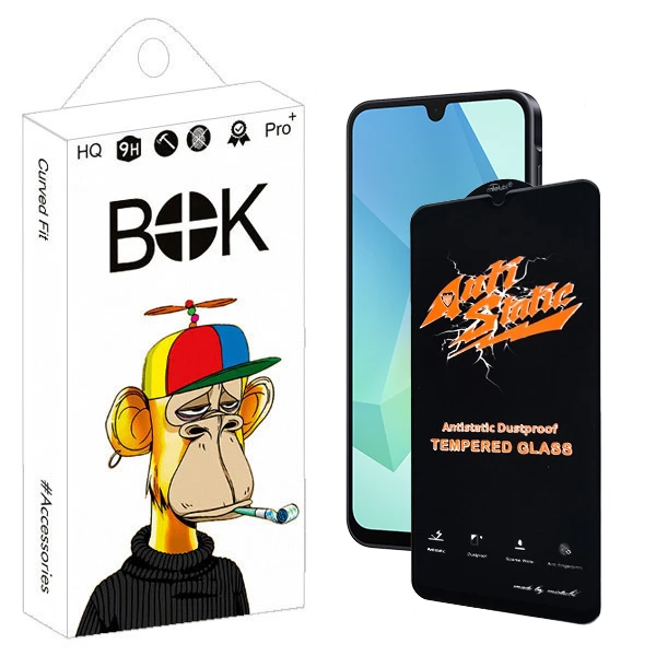 محافظ صفحه نمایش بوک مدل Anti-Static Edge مناسب برای گوشی موبایل سامسونگ GALAXY a16