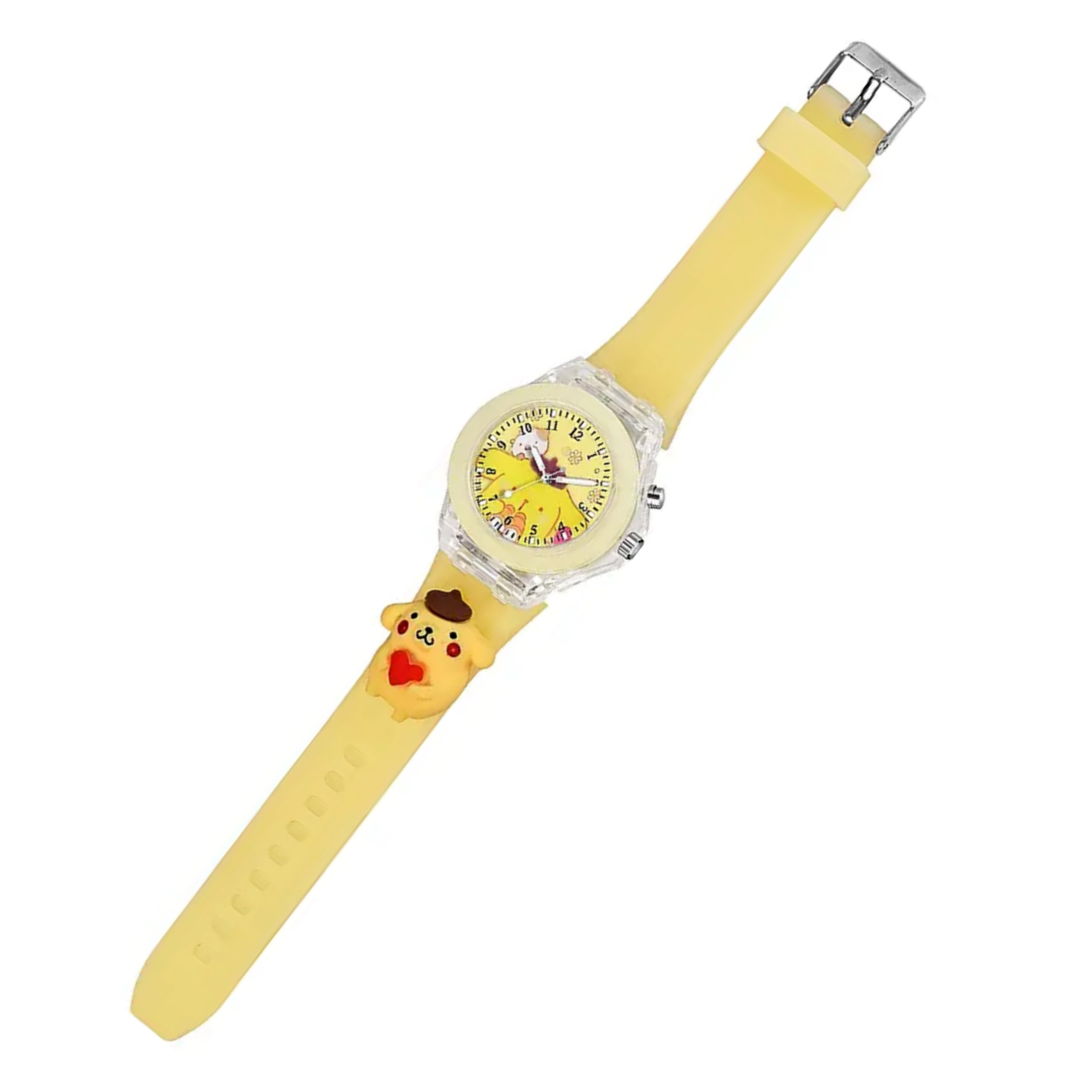 ساعت مچی عقربه ای بچگانه مدل چراغدار موزیکال کد 3