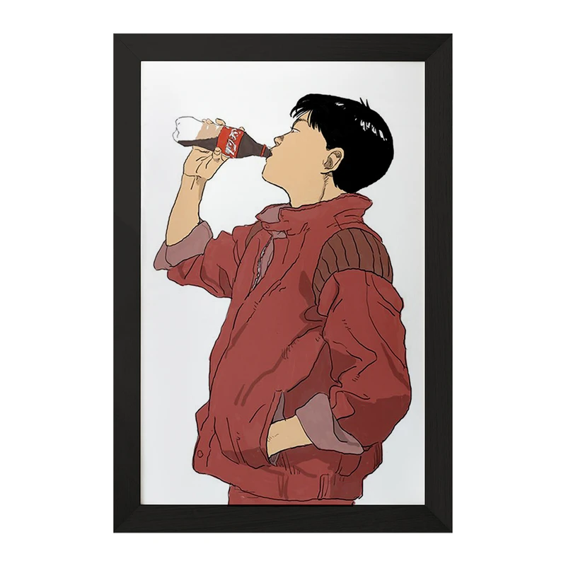 تابلو خندالو مدل کاندا انیمه آکیرا کد 33343