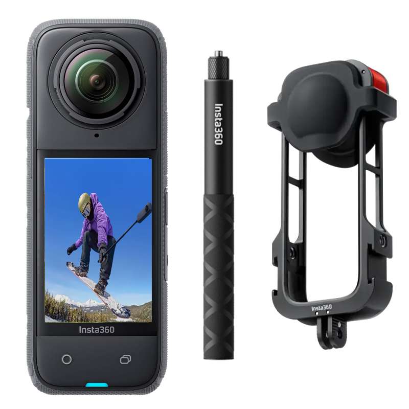 دوربین فیلم برداری ورزشی اینستا 360 مدل X4 دوربین فیلم برداری ورزشی اینستا 360 مدل X4
