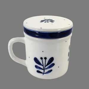 ماگ سرامیکی مدل دمنوش طرح برگ کد sad-16