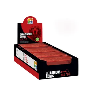 تشویقی سگ نوریش پت مدل استخوان ژلاتینی بسته 30 عددی